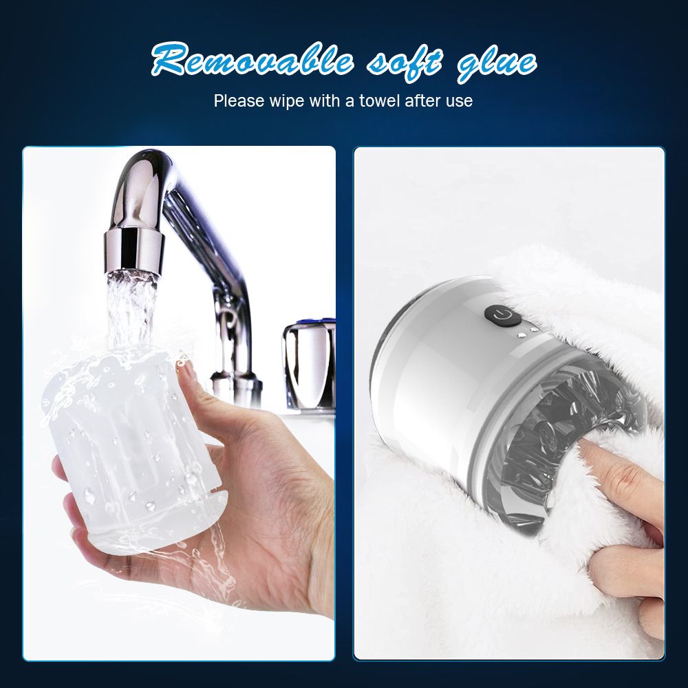 Electric Automatic Banana Cleaner Machine; Banana Cleaner Tool for Men Smart Massage Machine for Husband Massager with Food Grade Silicone Pressure Sensing