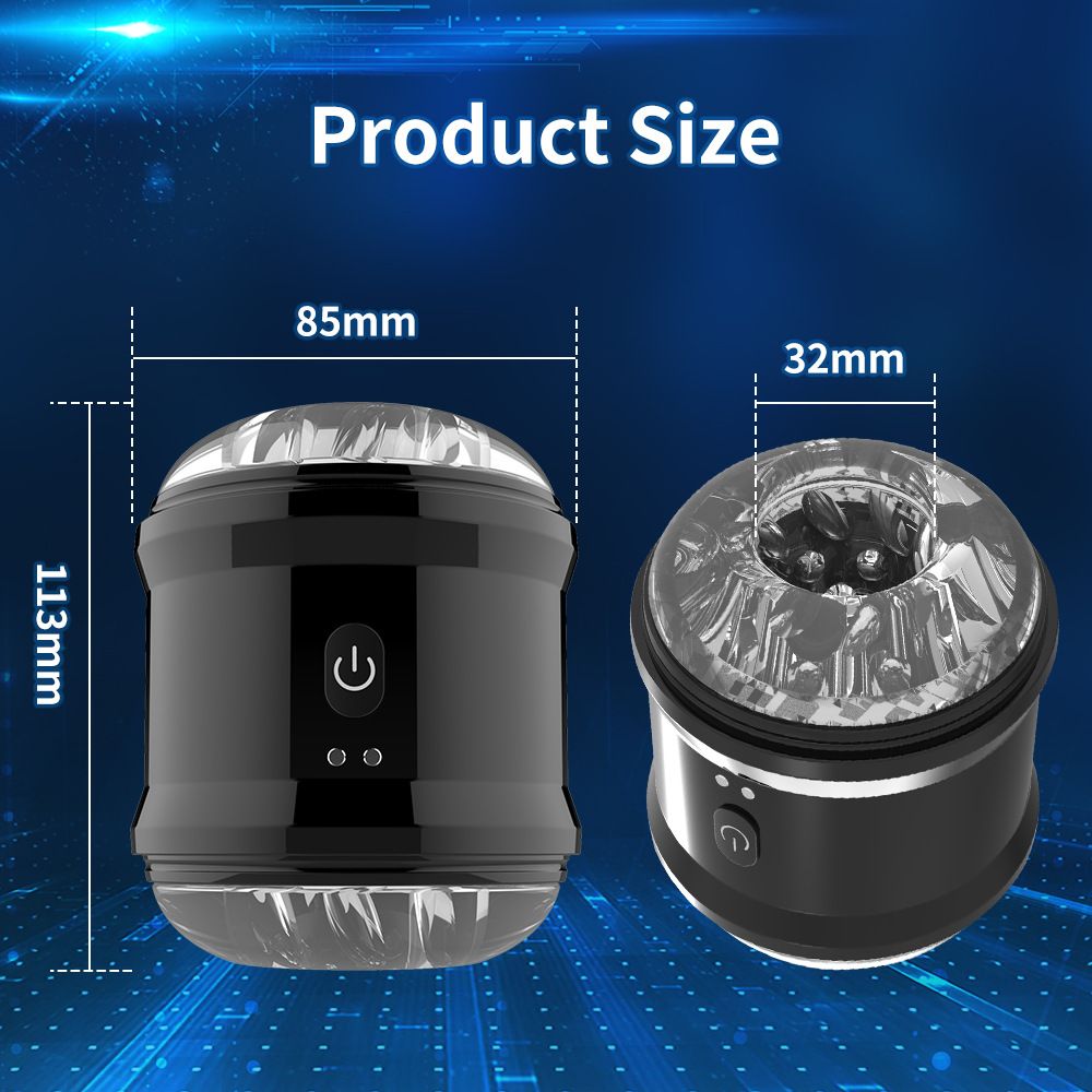 Electric Automatic Banana Cleaner Machine; Banana Cleaner Tool for Men Smart Massage Machine for Husband Massager with Food Grade Silicone Pressure Sensing