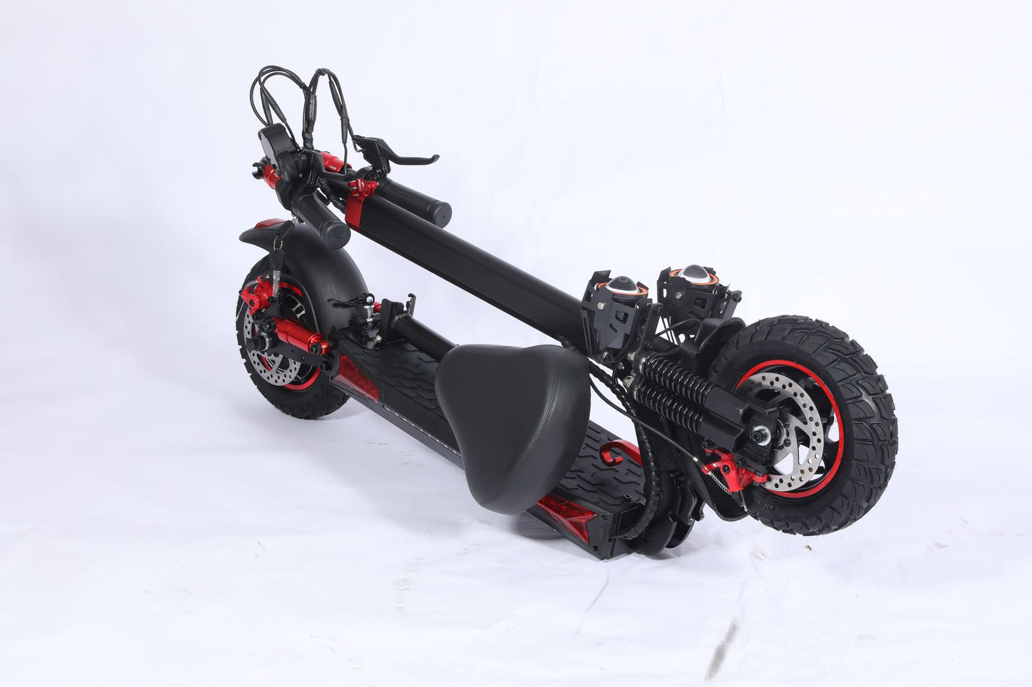 J-11MAX Adult Folding Electric Scooter 1200W 48V18AH Super Motor 11" Solid Tires