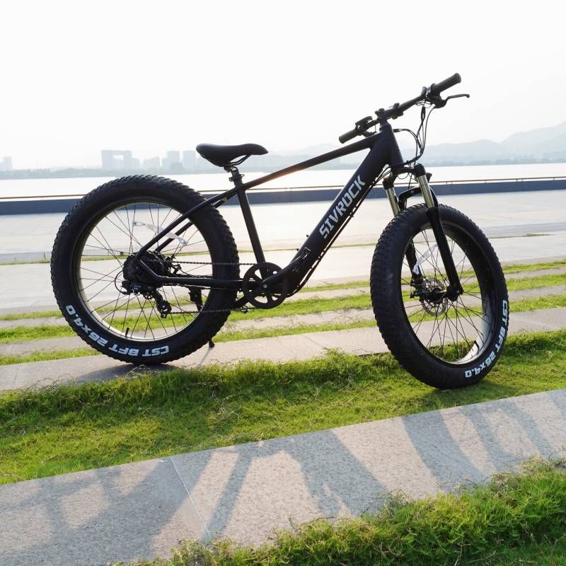 Sivrock Ebike Electric Bike 26'' Fat Tire 1000W Motor 48V 15Ah Large Battery Mountain E-Bike Shimano 7-Speed Bicycle